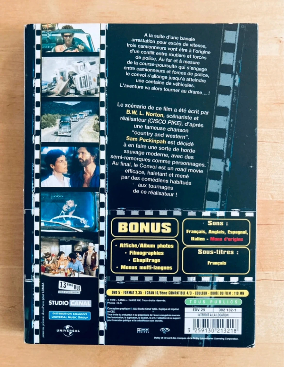 DVD El Convoy de Sam Peckinpah. – photo 2